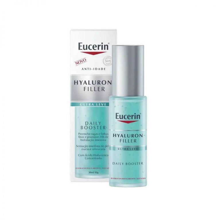 Eucerin Anti-idade Hyaluron Filler Daily booster 30ml/30g - Drogaria Poupa Centro