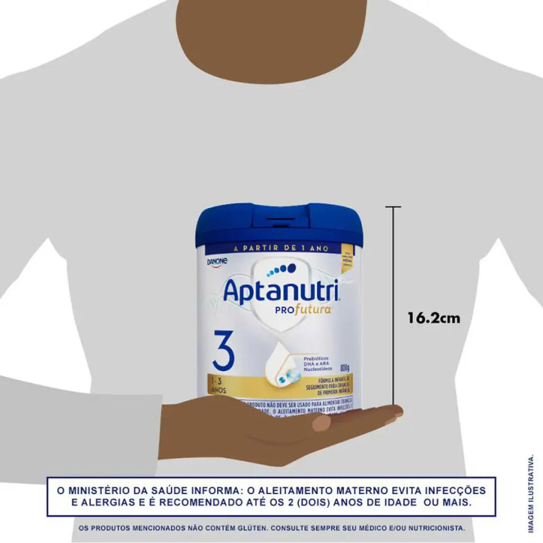Fórmula Infantil Aptanutri Profutura 3 Danone 1 a 3 anos 800g