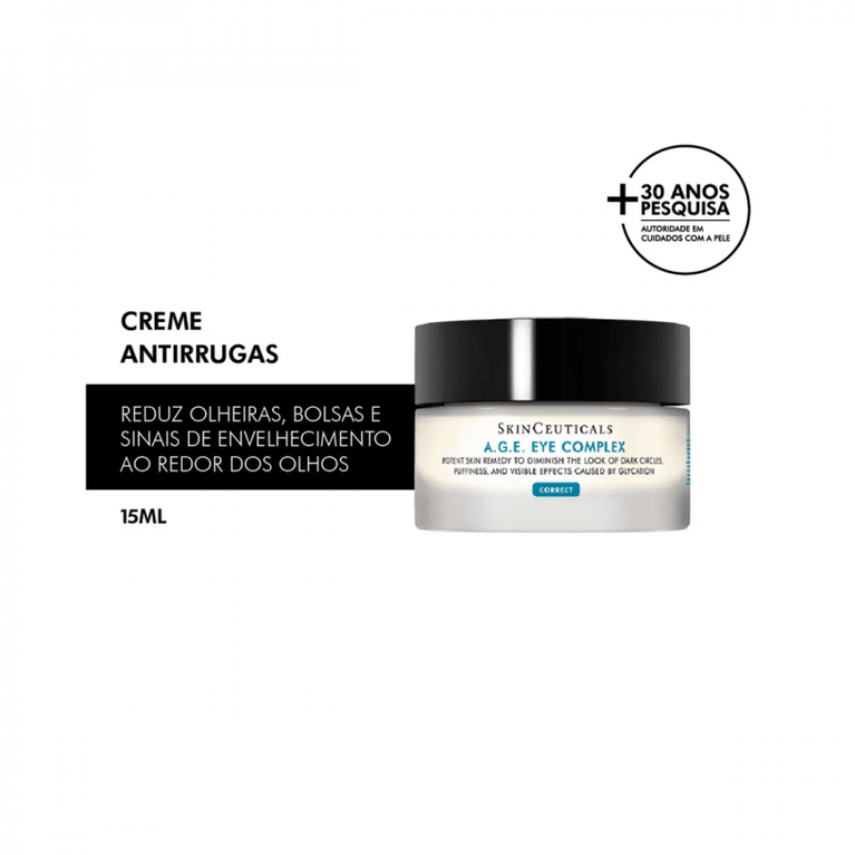 Creme Para os Olhos Skinceuticals Age Eye Complex15Ml - Drogaria Poupa Centro