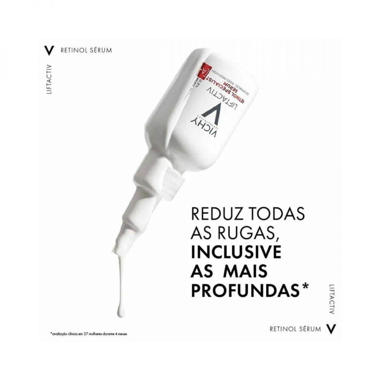 Sérum Vichy Liftactiv Retinol A+ 30ml - Drogaria Poupa Centro
