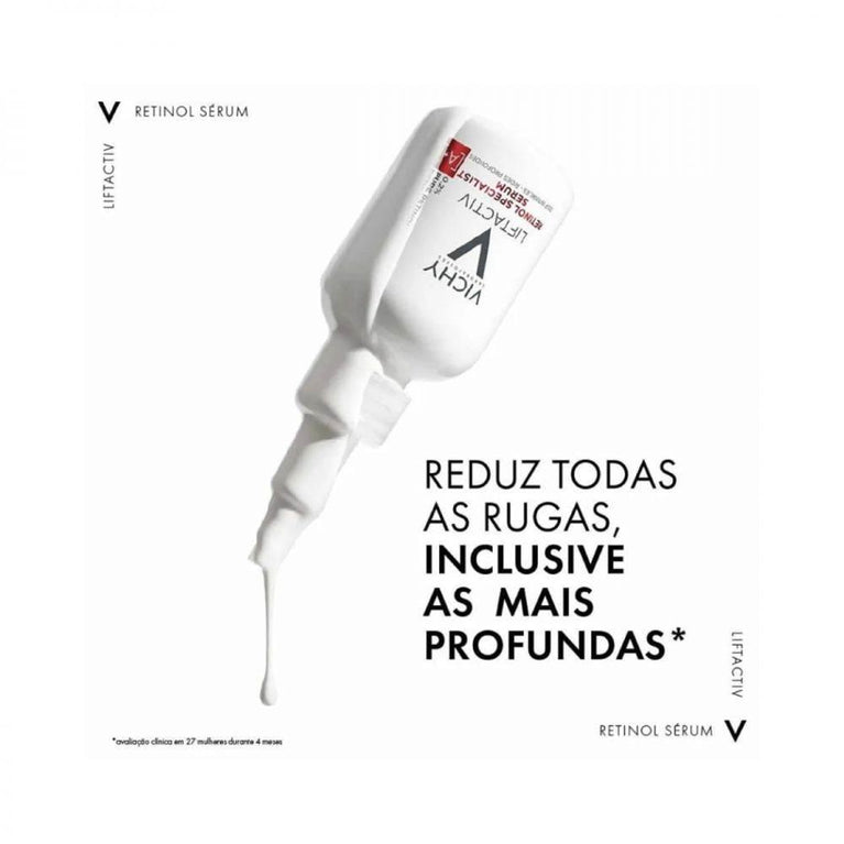 Sérum Vichy Liftactiv Retinol A+ 30ml - Drogaria Poupa Centro