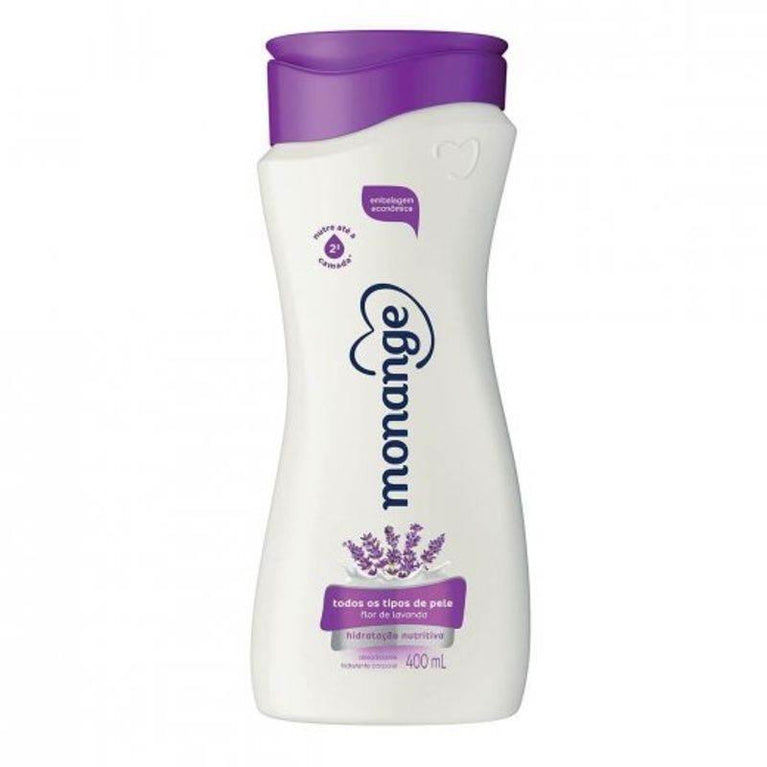 Hidratante Desodorante Flor de Lavanda Monange 400ml - Drogaria Poupa Centro