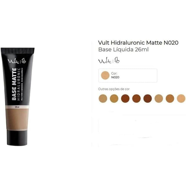 Vult Base Liq Vult Mate Hid N20 26Ml - Drogaria Poupa Centro