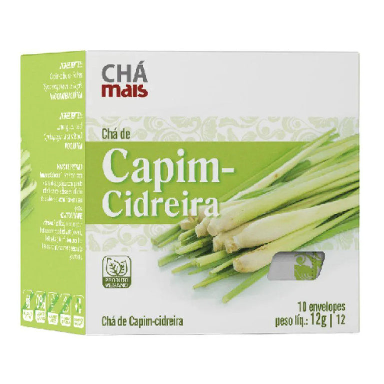 Chá de Capim-cidreira 10 Sachês - Chá Mais