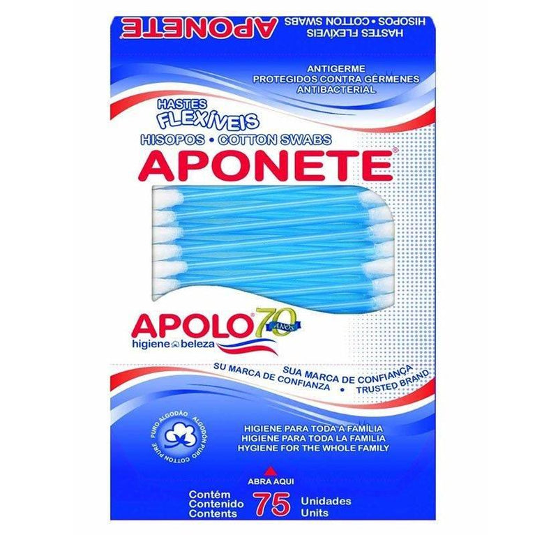Hastes Flexiveis Aponete Apolo 75 Unidades - Drogaria Poupa Centro