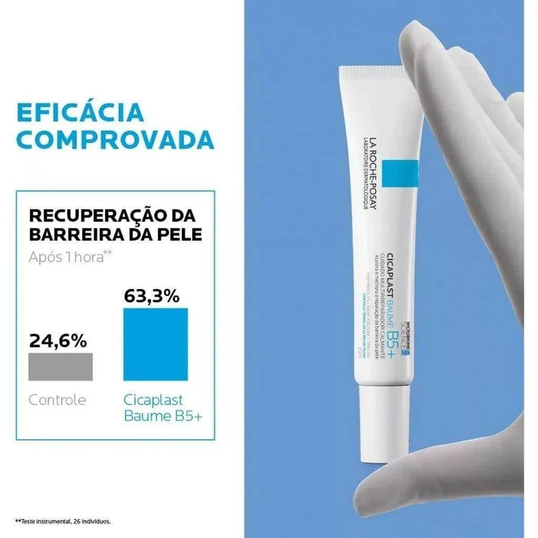 Creme Multirreparador Calmante Cicaplast Baume B5+ La Roche-Posay 20Ml - Drogaria Poupa Centro