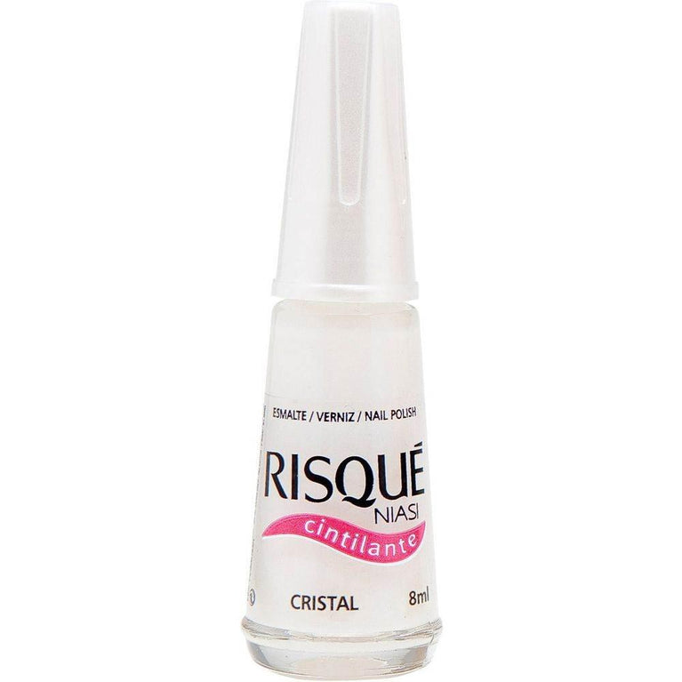 Esmalte Risque Cor Cristal Cintilante com 8ml - Drogaria Poupa Centro