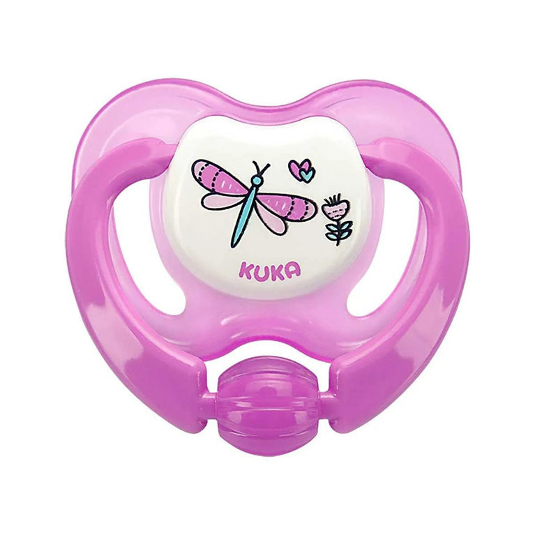 Chupeta Ortodôntica Kuka Lovely Tamanho 2 Rosa - 1 Unidade