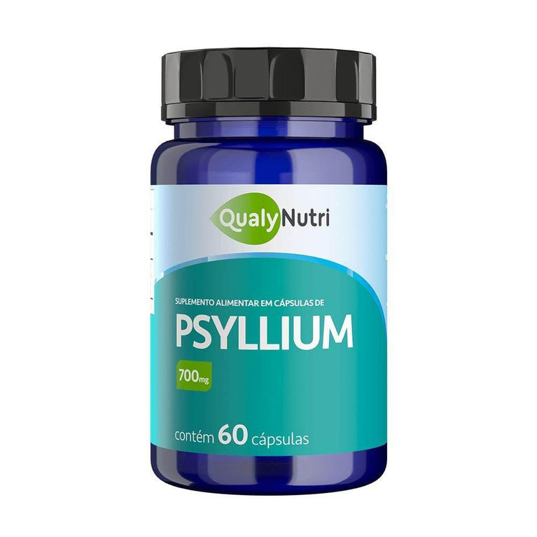 Psyllium 60 Capsulas - Qualy Nutri - Drogaria Poupa Centro