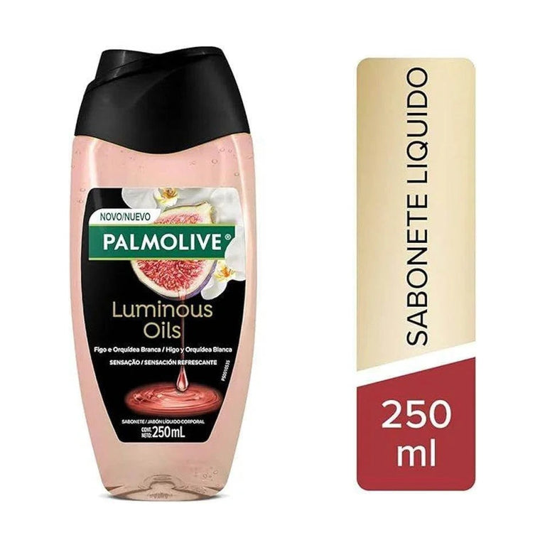 Palmolive Sabonete Líquido Para O Corpo Luminous Oils Sensação Refrescante 250Ml - Drogaria Poupa Centro