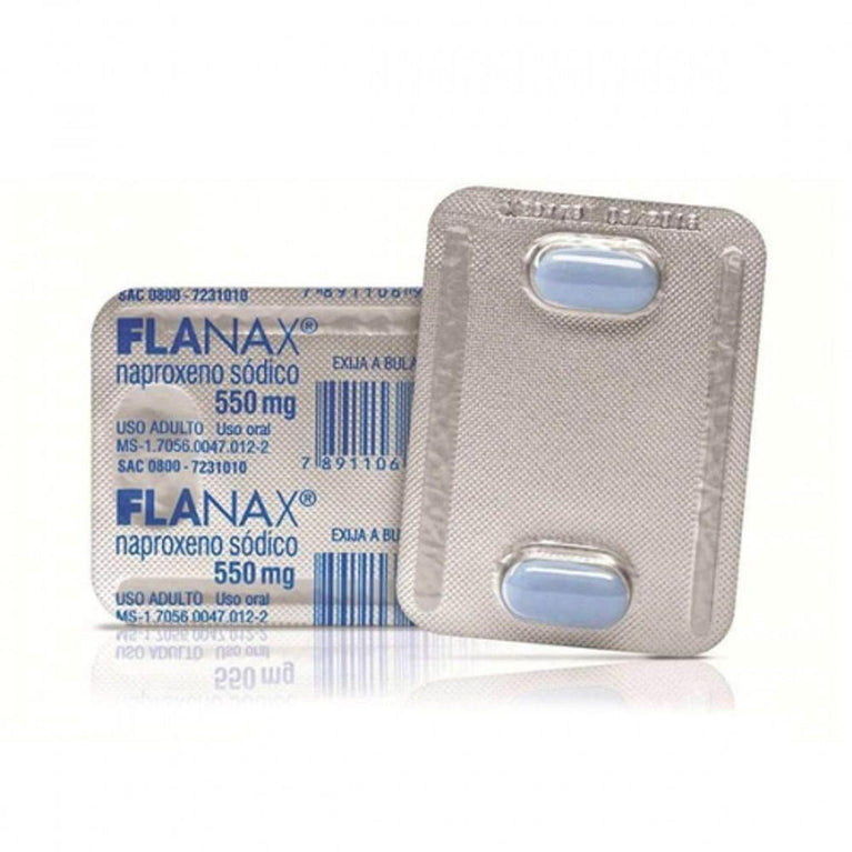 Flanax 550Mg - 2 Comprimidos - Drogaria Poupa Centro