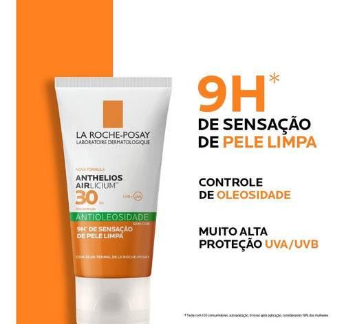 La Roche-posay Anthelios Airlicium Antioleosidade Fps30 50 G - Drogaria Poupa Centro