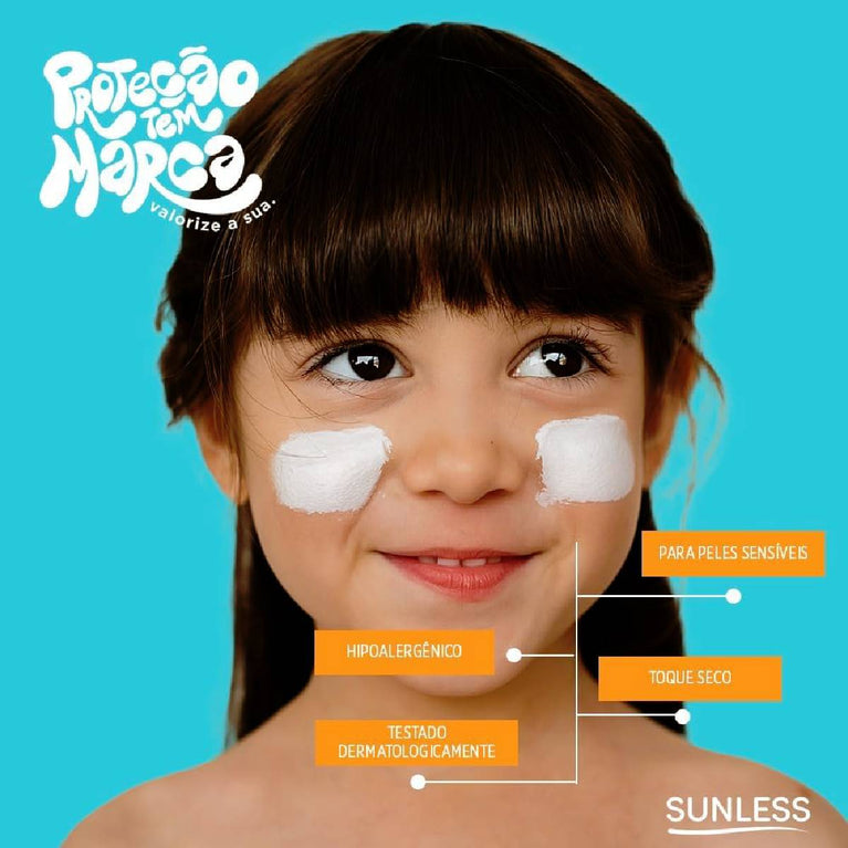 Sunless Protetor Solar Baby Bastão FPS60 15G | FPS 60