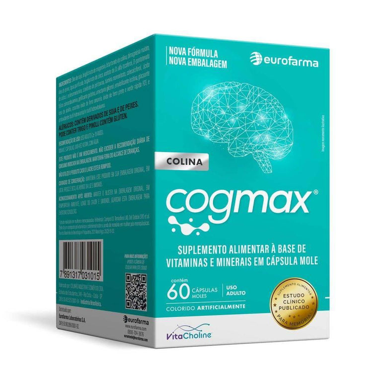 Cogmax 60 Cápsulas Eurofarma - Drogaria Poupa Centro