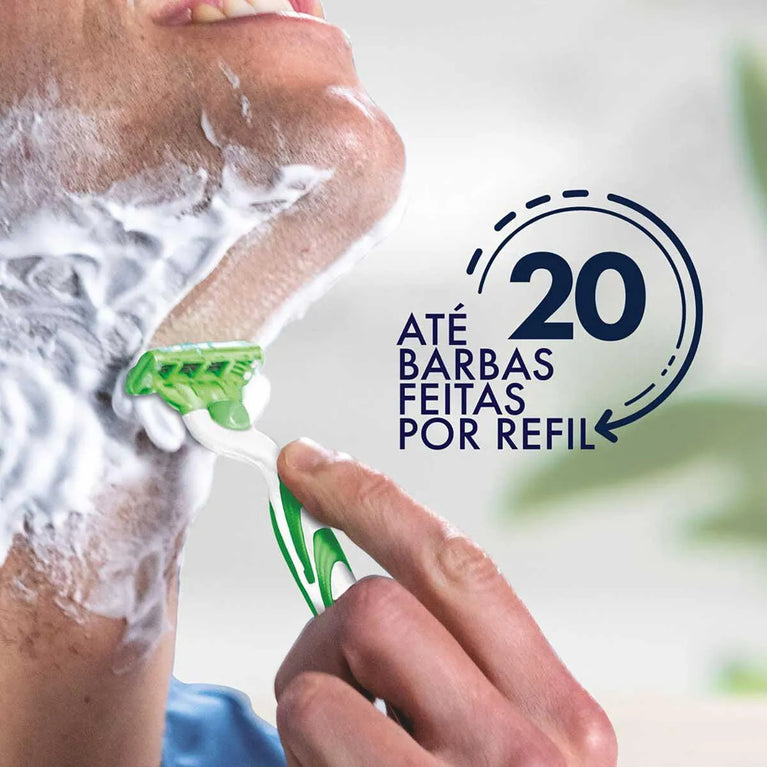 Aparelho de Barbear Gillette Mach3 Sensitive 1 unidade