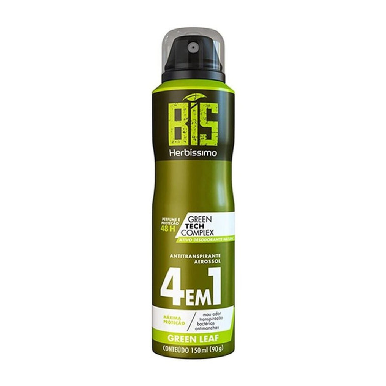 Herbissimo Bis Green Masculino 150ml - Desodorante Aerosol