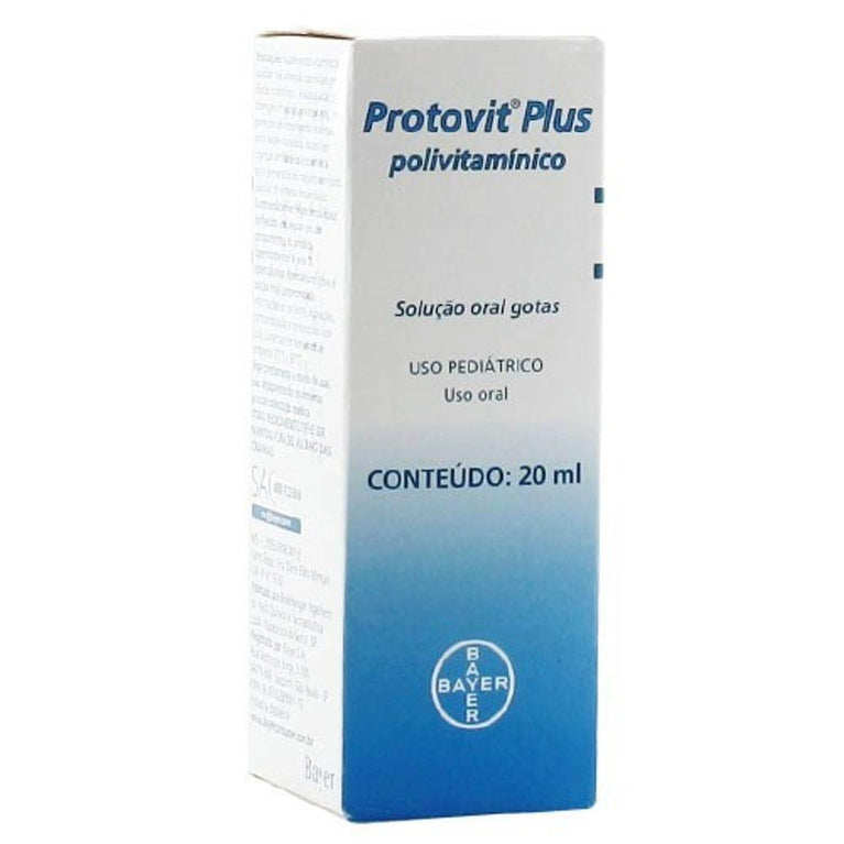 Protovit Plus - 1 Frasco com 20ml - Drogaria Poupa Centro