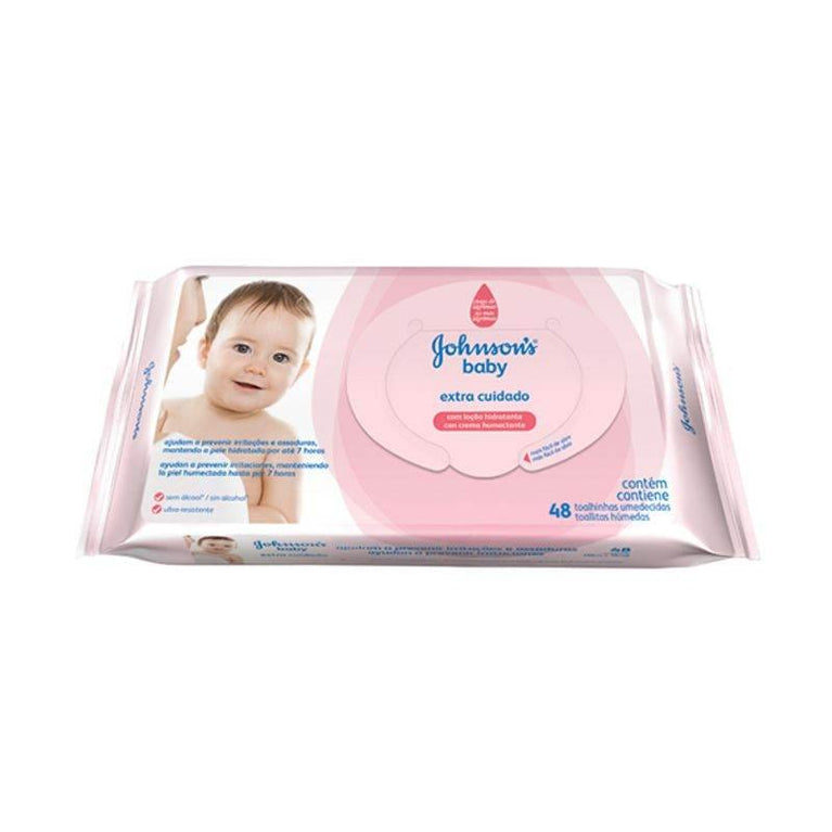 Lenco Umd J&J Baby Extra Cuida - Drogaria Poupa Centro