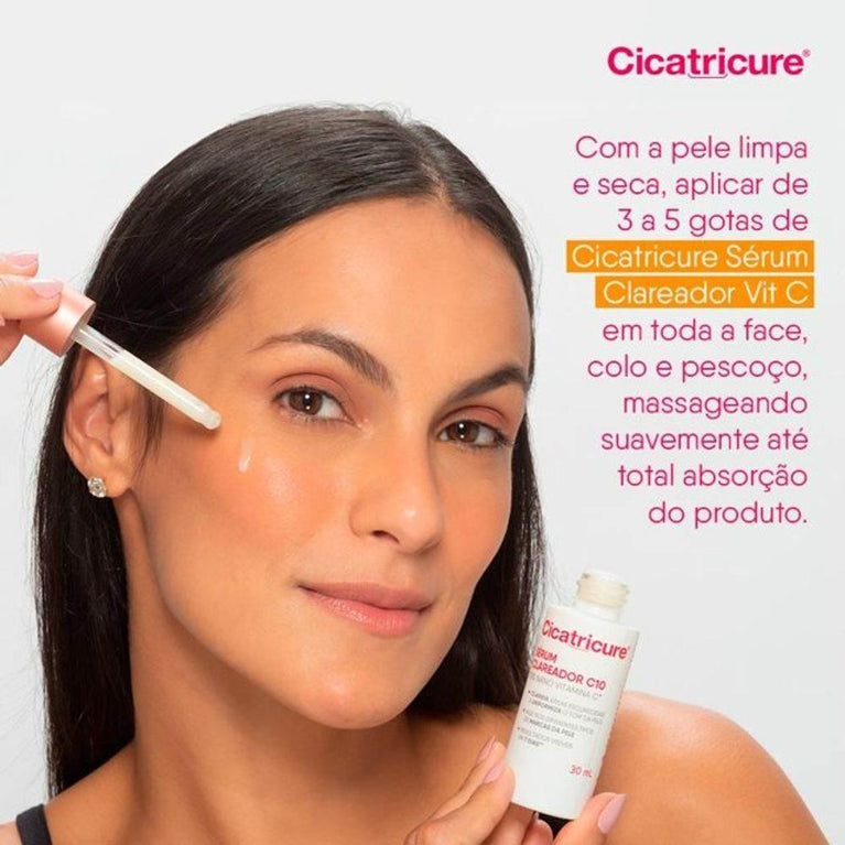 Sérum Facial Clareador Cicatricure Vit C com 30m - Drogaria Poupa Centro