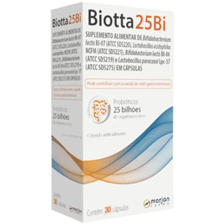Biotta 25Bi 30 Cápsulas - Drogaria Poupa Centro