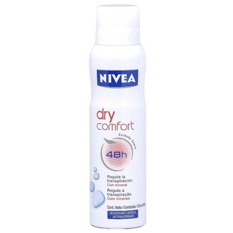 Desodorante Feminino Nivea Dry Comfort plus 150mL - Drogaria Poupa Centro