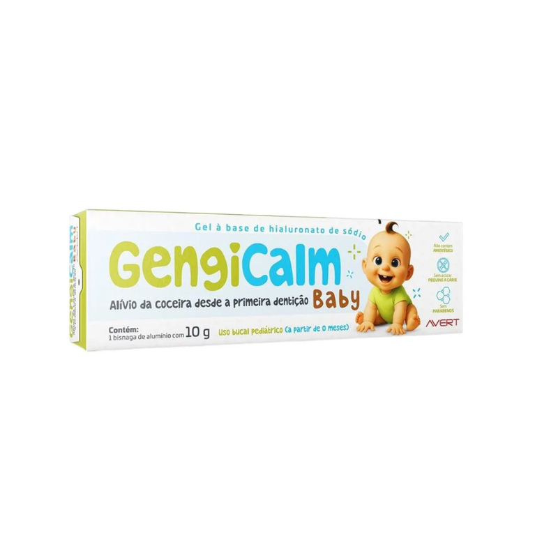 Gengicalm Baby Avert 10G Gel Primeira Dentição