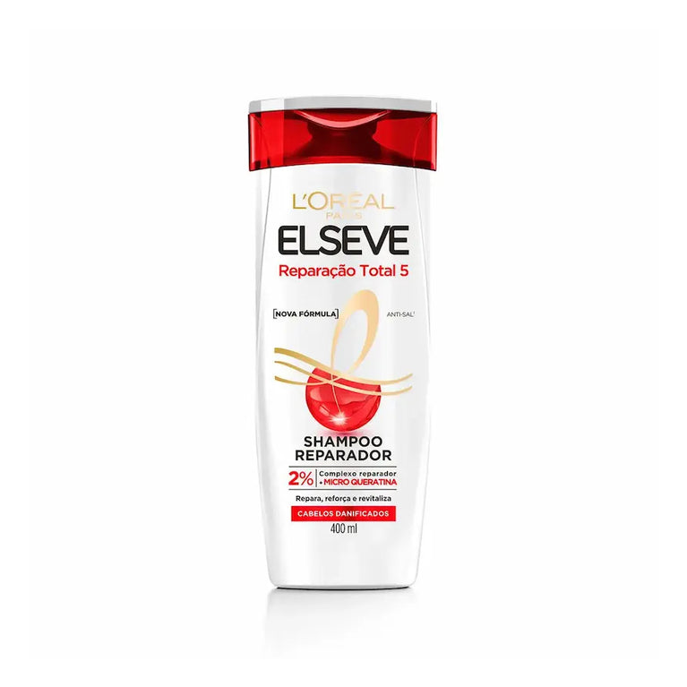 Shampoo L'Oréal Paris Elseve Reparação Total 5+ 400ml