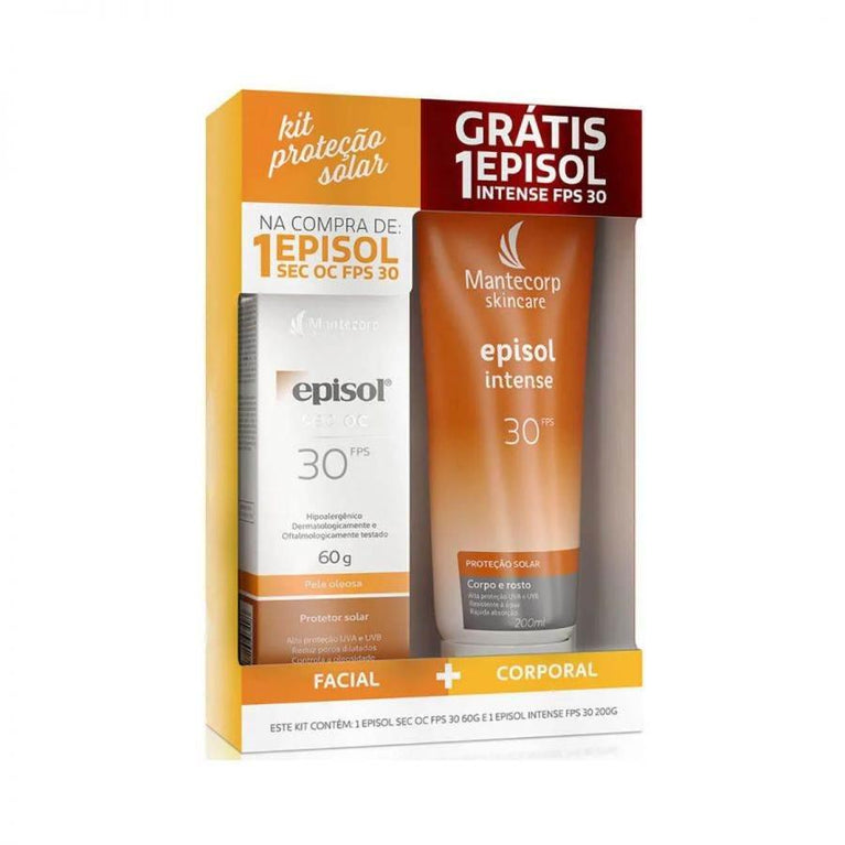Kit Protetor Solar Episol - Drogaria Poupa Centro