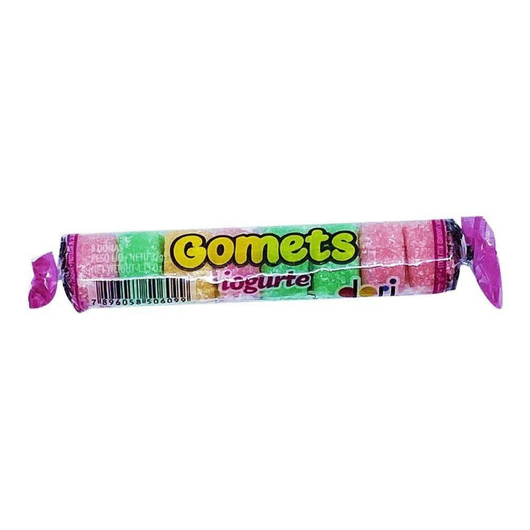 Bala De Goma Gomets Iogurte 32gr - Drogaria Poupa Centro