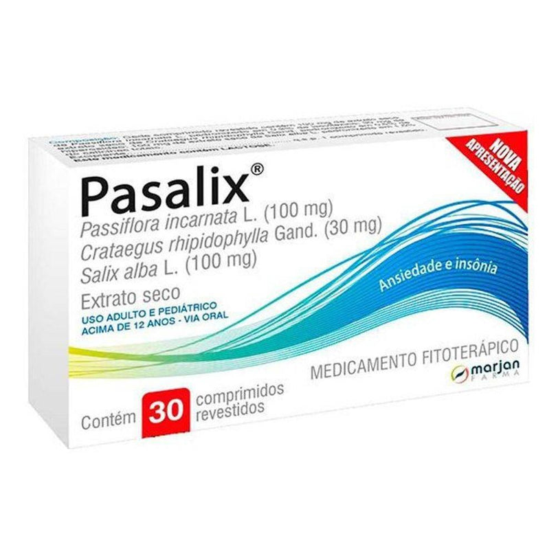 Pasalix - 30 Comprimidos - Drogaria Poupa Centro