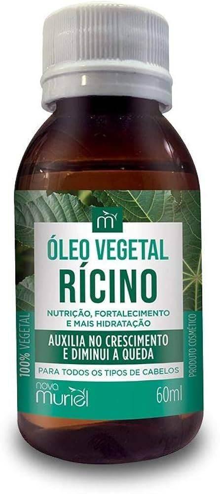 Oleo Vegetal Cap 60Ml Ricino - Drogaria Poupa Centro