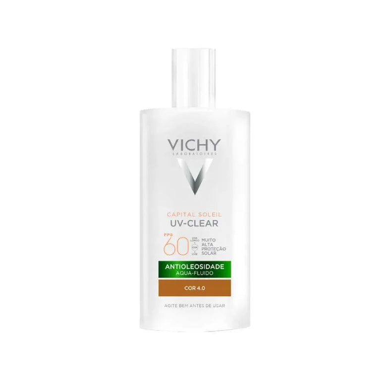 Vichy Capital Soleil Uv-clear Protetor Solar Facial 4.0 Fps 60 40g