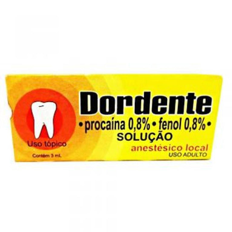 Dordente 8mg Flaconete 3ml - Drogaria Poupa Centro