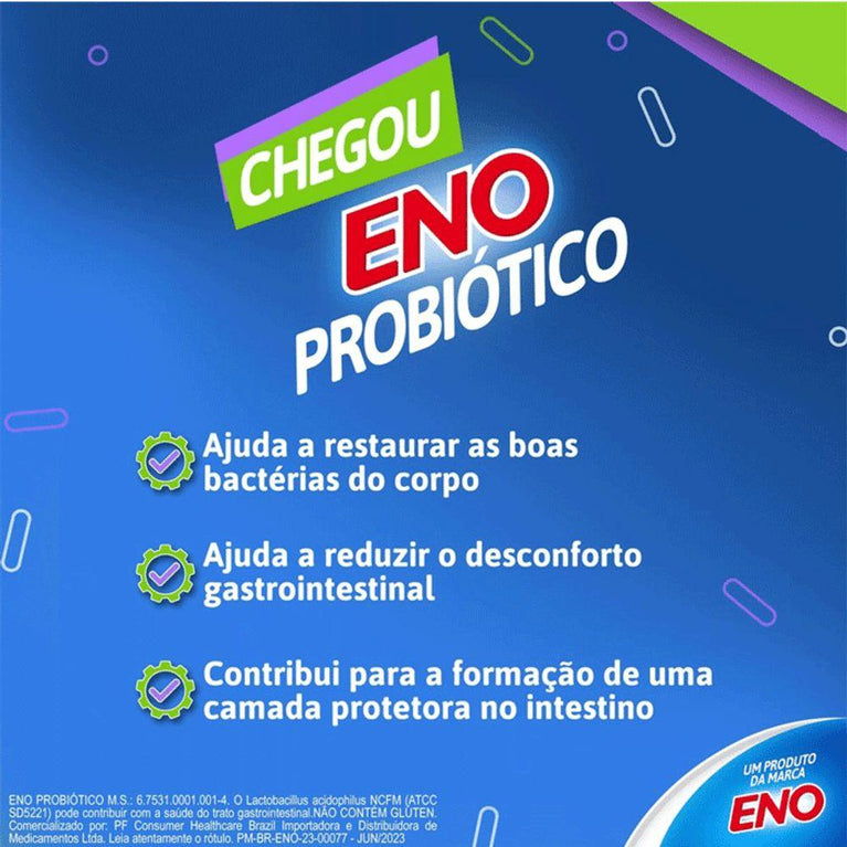 Eno Probiótico C 10 Cápsulas - Drogaria Poupa Centro