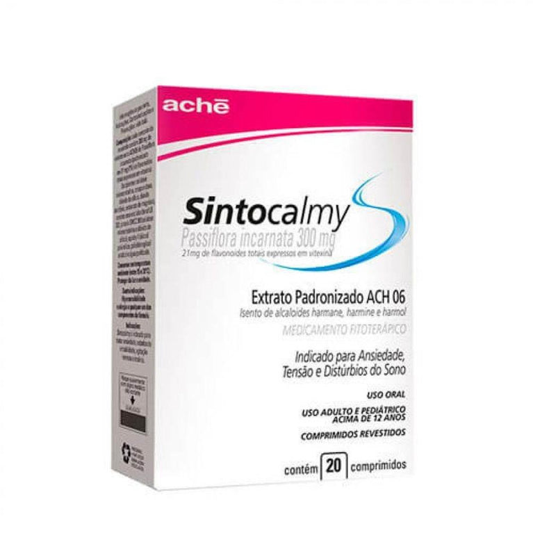 Sintocalmy 300Mg - 20 Comprimidos - Drogaria Poupa Centro