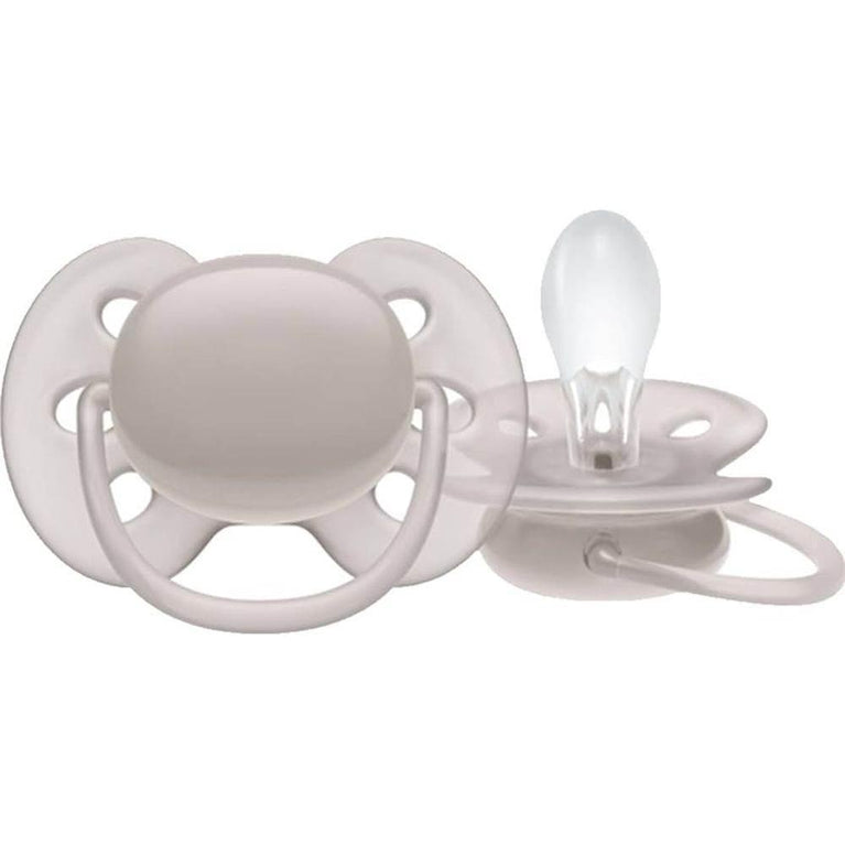 Chupeta Avent Ultra Soft 6-18 Meses Neutra - Drogaria Poupa Centro
