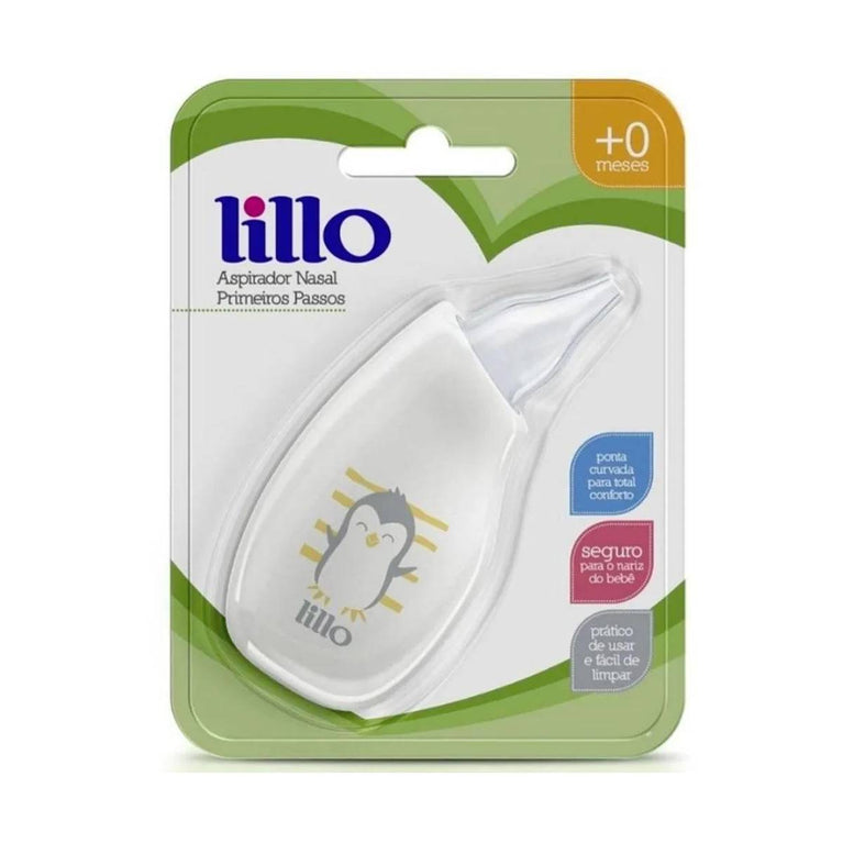Aspirador Nasal Primeiros Passos Lillo com 1 Unidade