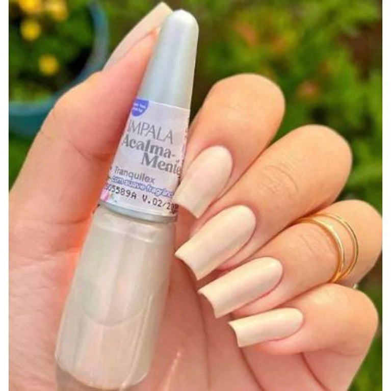 Esmalte Impala Acalma-mente perolado, tranquilex - Drogaria Poupa Centro