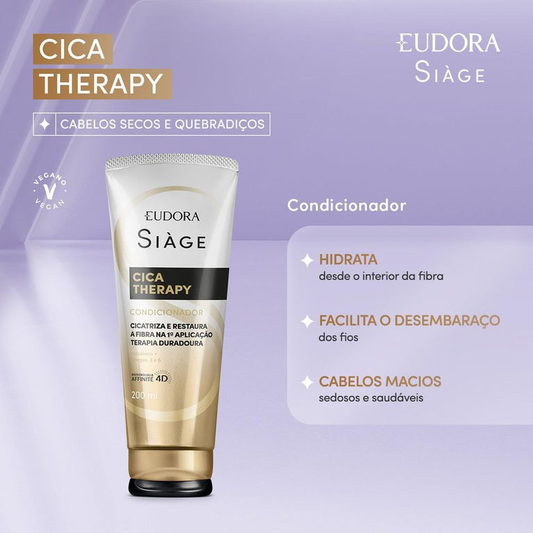 Eudora Siage Condicionador Cica-Therapy 200Ml