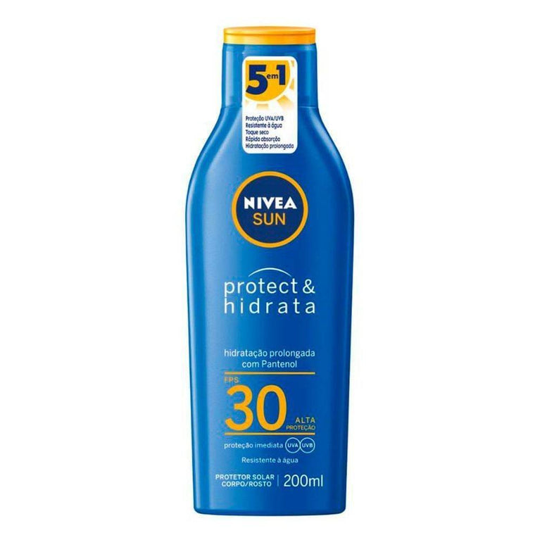 Protetor Solar Nivea Sun Fps30 200ml - Drogaria Poupa Centro