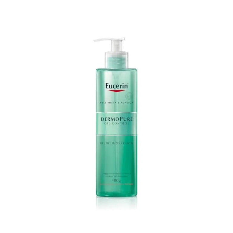 Gel de Limpeza Facial Eucerin Dermo Pure Oil Control 400g - Drogaria Poupa Centro