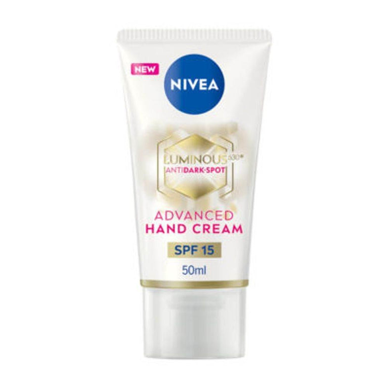 Creme Para Mãos Nivea Luminous 630 Anti Marcas 50g - Drogaria Poupa Centro