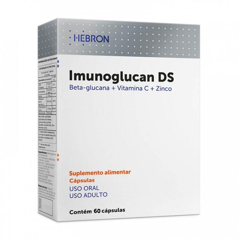 Imunoglucan Ds - 60 Cápsulas - Drogaria Poupa Centro