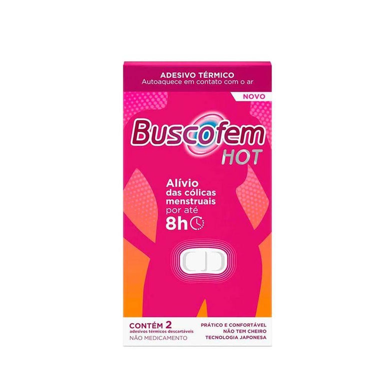 Buscofem Hot 2 Un - Drogaria Poupa Centro