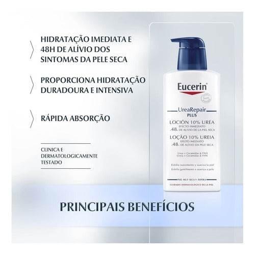 Loção Hidratante Urearepair 400ml Eucerin Ureia - Drogaria Poupa Centro
