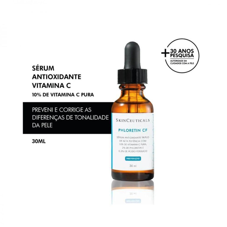 Sérum SkinCeuticals Phloretin CF Rejuvenescedor Facial 30ml - Drogaria Poupa Centro