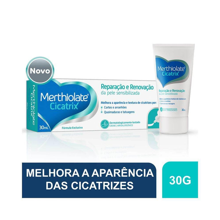 Merthiolate Cicatrix - 30G - Drogaria Poupa Centro