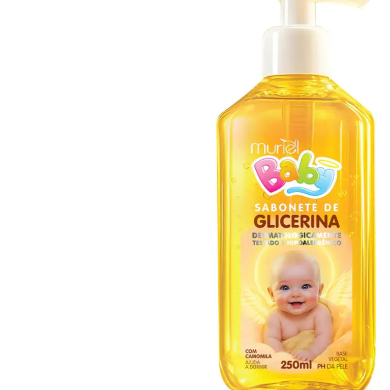 Sabonete Líquido Muriel Baby Camomila 250ml Hipoalergênico