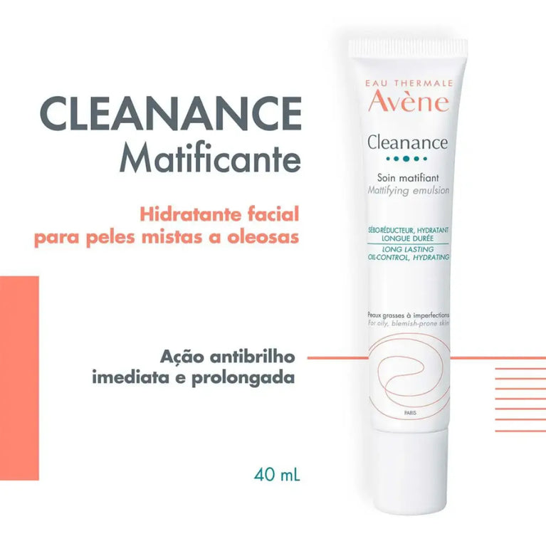 Emulsão Avene Cleanance Matificante 40ml