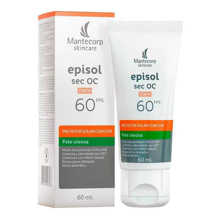 Episol Sec Oc Fps60 Claro 60Ml - Drogaria Poupa Centro